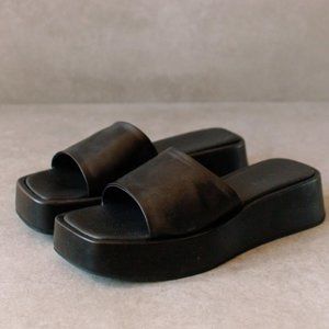 ALOHAS Janice Black Sandals - Size EU 39 / US 8